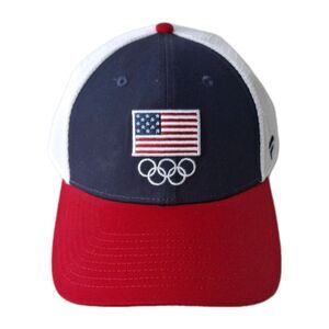 NEW Fanatics Team USA Snapback Adjustable Hat Cap 2024 Paris Olympics One Size